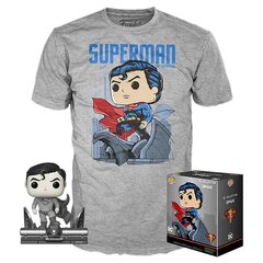 Komplekt POP & Tee DC koomiksid Jim Lee Superman Exclusive hind ja info | Fännitooted mänguritele | kaup24.ee