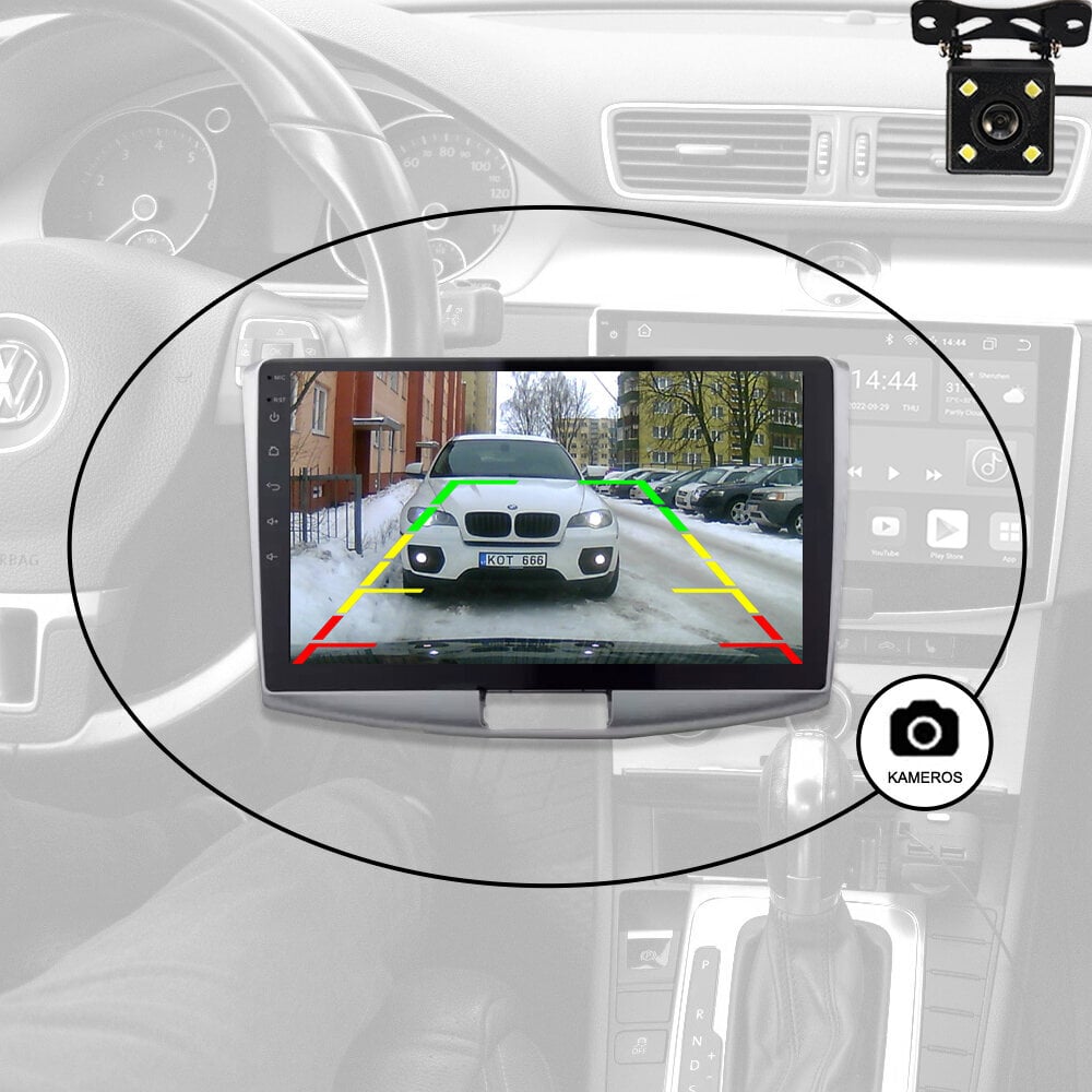 Android Multimedia Volkswagen cc Passat B6 B7 2008-15 hind ja info | Autoraadiod, multimeedia | kaup24.ee
