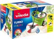 Põrandapuhastuskomplekt Vileda EasyWring ja Clean Turbo Colors, roheline цена и информация | Puhastustarvikud | kaup24.ee