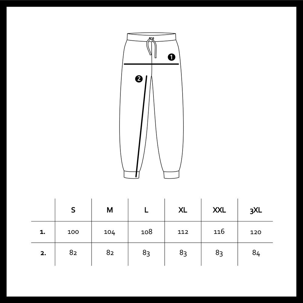 Meeste püksid, pikem kasv, must hind ja info | Meeste püksid | kaup24.ee