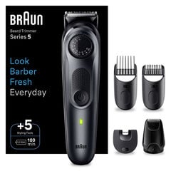 Braun BT5420 цена и информация | 9D бритвы 6-в-1 электрические бритвы для лысины водостойкие влажные/сухие мужские бритвы для ухода за волосами USB аккумуляторная бритва для бороды | kaup24.ee