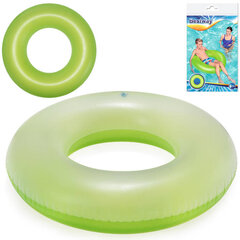Надувной круг для плавания 91 см, Bestway, зеленый цена и информация | Надувные и пляжные товары | kaup24.ee