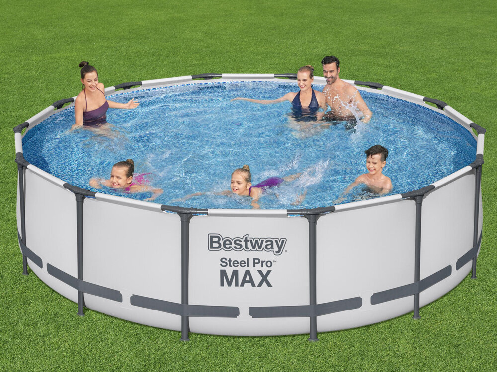 Ujumisbassein koos tarvikutega 427x107cm 11in1, Bestway hind ja info | Basseinid | kaup24.ee