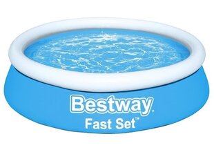 Ujumisbassein 183x51cm, Bestway Fast Set, ilma filtrita hind ja info | Basseinid | kaup24.ee