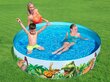 Täispuhutav bassein lastele, Bestway Dinosaur Fill N Fun bassein, 183x38cm, ilma filtrita hind ja info | Basseinid | kaup24.ee