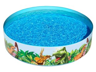 Täispuhutav bassein lastele, Bestway Dinosaur Fill N Fun bassein, 183x38cm, ilma filtrita цена и информация | Бассейны | kaup24.ee