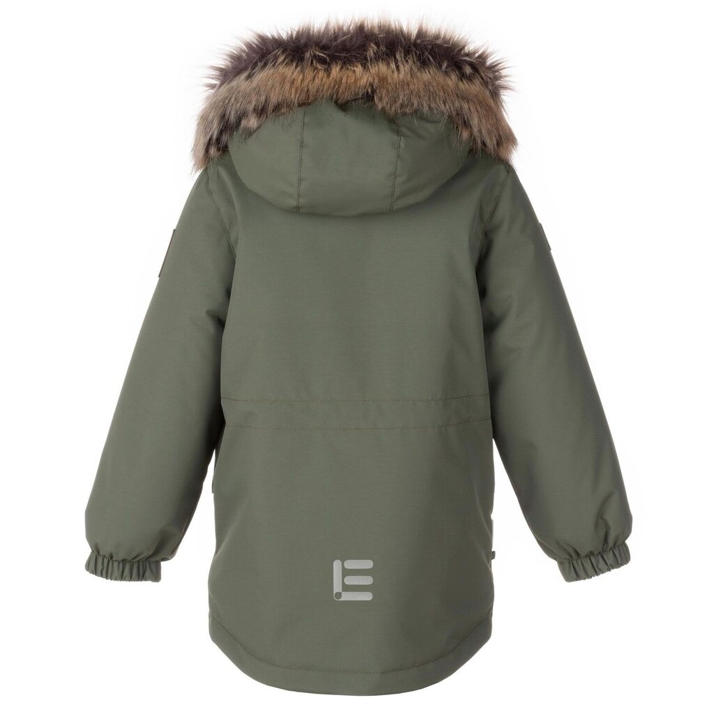 Laste talveparka Lenne 330g Snow 23341*330, oliiv 4741593431371 цена и информация | Poiste joped | kaup24.ee