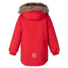 Laste talveparka Lenne 330g Snow 23341*622, punane 4741593431531 hind ja info | Poiste joped | kaup24.ee