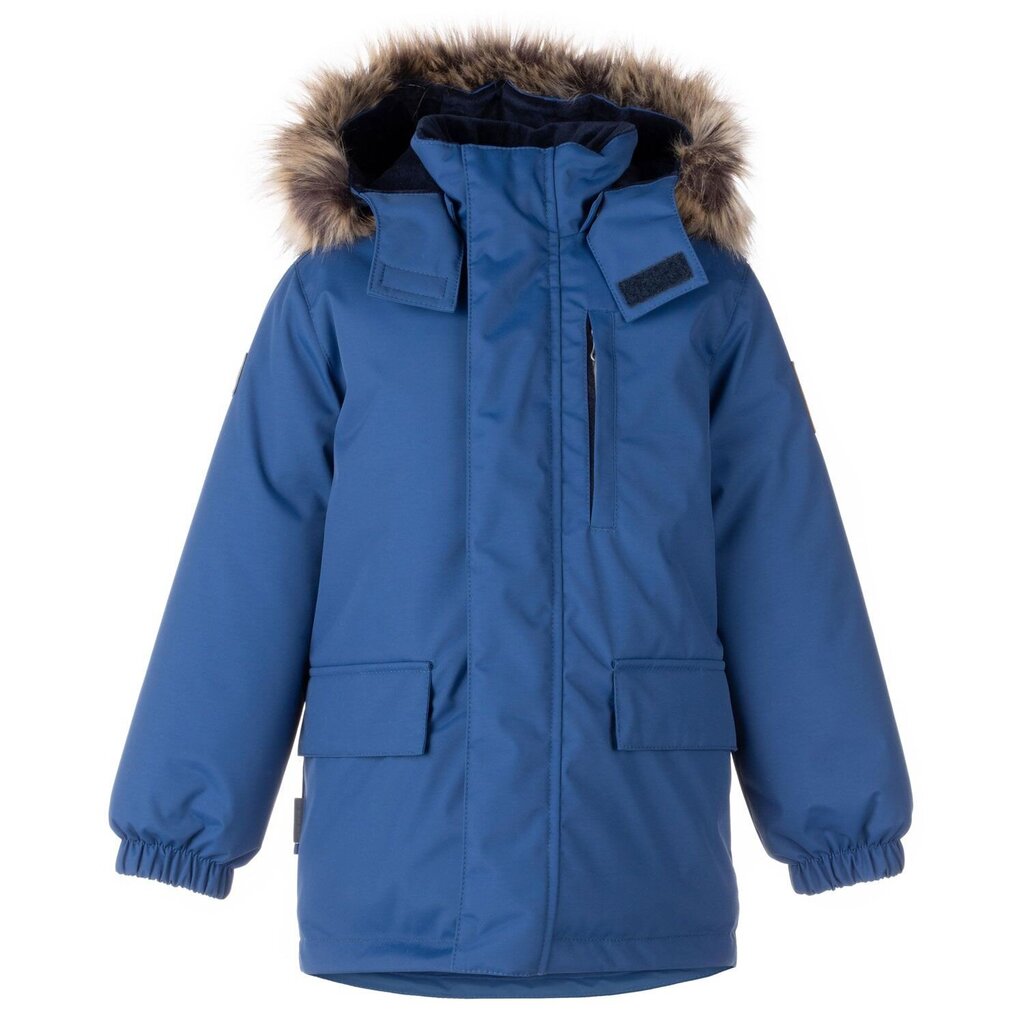 Laste talveparka Lenne 330g Snow 23341*670, sinine 4741593431692 hind ja info | Poiste joped | kaup24.ee