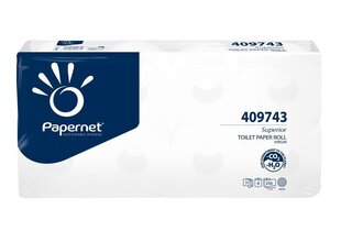 Tualettpaber tselluloosist Papernet Superior Virgin, 3-kihiline, 8 tk цена и информация | Туалетная бумага, бумажные полотенца | kaup24.ee