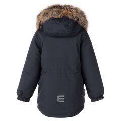 Laste talveparka Lenne 330g Snow 23341*950, must 4741593489648 hind ja info | Poiste joped | kaup24.ee