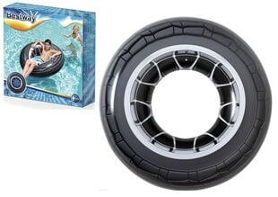 Täispuhutav ujumisratas "Tyre",119 cm hind ja info | Täispuhutavad veemänguasjad ja ujumistarbed | kaup24.ee