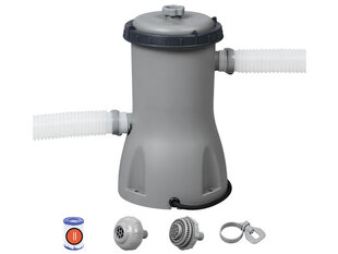 Basseinipump koos filtriga Bestway Flowclear, 1 tk, 3028 l/h. 3m3/h Bestway hind ja info | Basseini filtrid | kaup24.ee