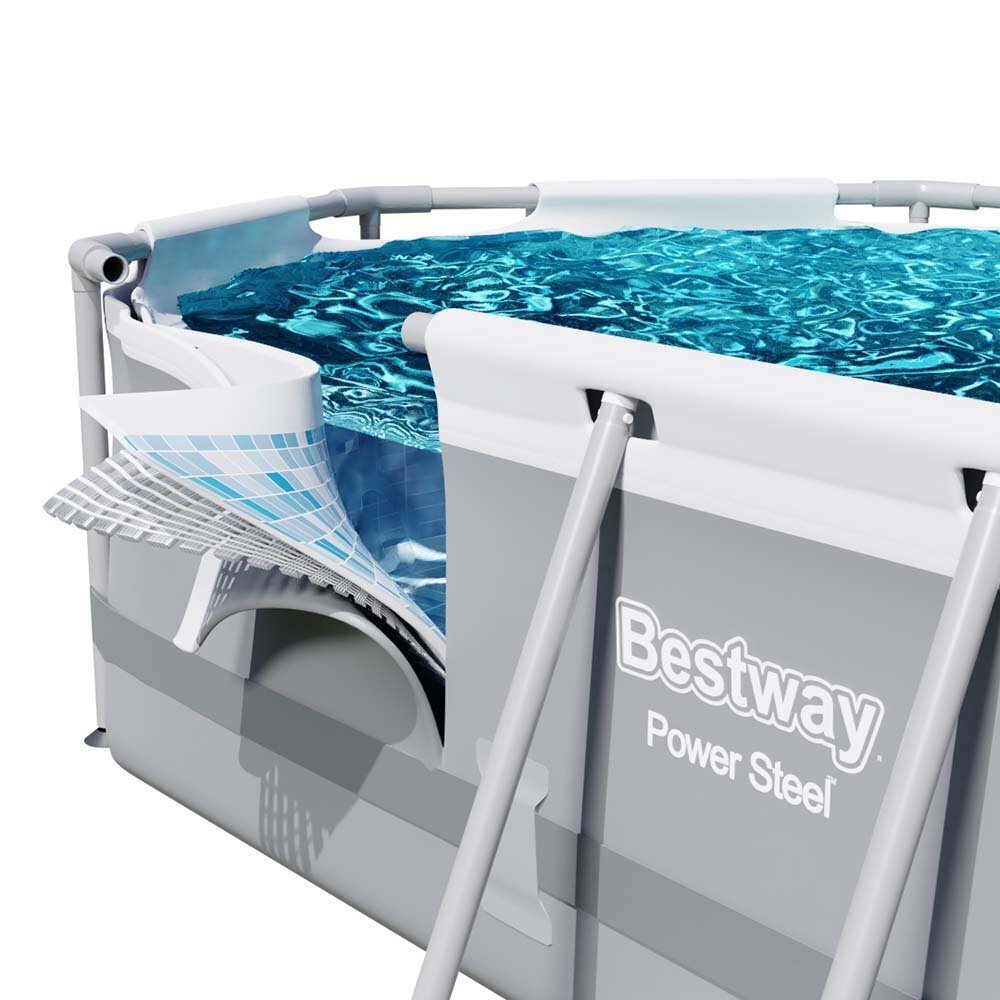 Raamitud bassein 549 x 274 x 122 cm, Bestway Power Steel hind ja info | Basseinid | kaup24.ee