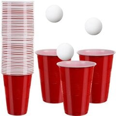 Mäng Beer Pong Game - 50 tassi цена и информация | Для вечеринок и праздников | kaup24.ee