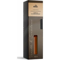 Kodune õhuvärskendaja pulkadega, Vanilla &Sandalwood, Elix, 125 ml цена и информация | Ароматы для дома | kaup24.ee