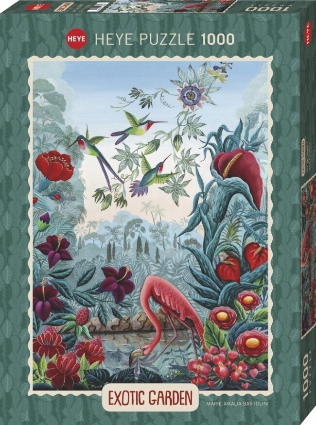 Puzzle 1000 Marie Amalia Bartolini: Linnuparadiis hind ja info | Pusled | kaup24.ee