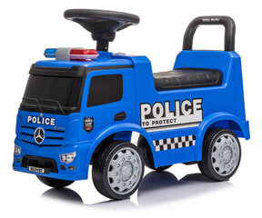 Pealeistutav auto, Mercedes Antos Police Truck, värv: sinine hind ja info | Imikute mänguasjad | kaup24.ee