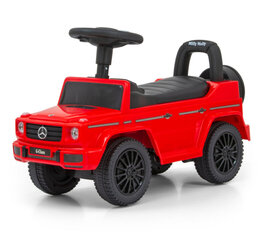 Pealeistutav auto, Mercedes G350d, värv: must/punane цена и информация | Игрушки для малышей | kaup24.ee