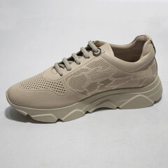 Кожаные кроссовки Lizzaro 247799, бежевые цена и информация | Спортивная обувь, кроссовки для женщин | kaup24.ee
