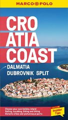 Croatia Coast Marco Polo Pocket Travel Guide - with pull out map: Dalmatia, Dubrovnik and Split цена и информация | Путеводители, путешествия | kaup24.ee