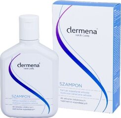 Juuste väljalangemivastane šampoon Dermena, 200ml цена и информация | Шампуни | kaup24.ee