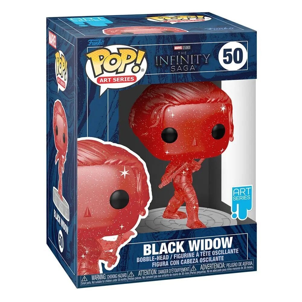 Vinüülfiguur Infinity Saga POP! Artist Series Black Widow (Punane) 9 cm цена и информация | Fännitooted mänguritele | kaup24.ee