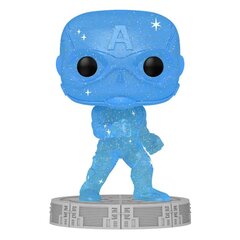 Vinüülfiguur Infinity Saga POP! Artist Series Captain America (Blue) 9 cm цена и информация | Атрибутика для игроков | kaup24.ee