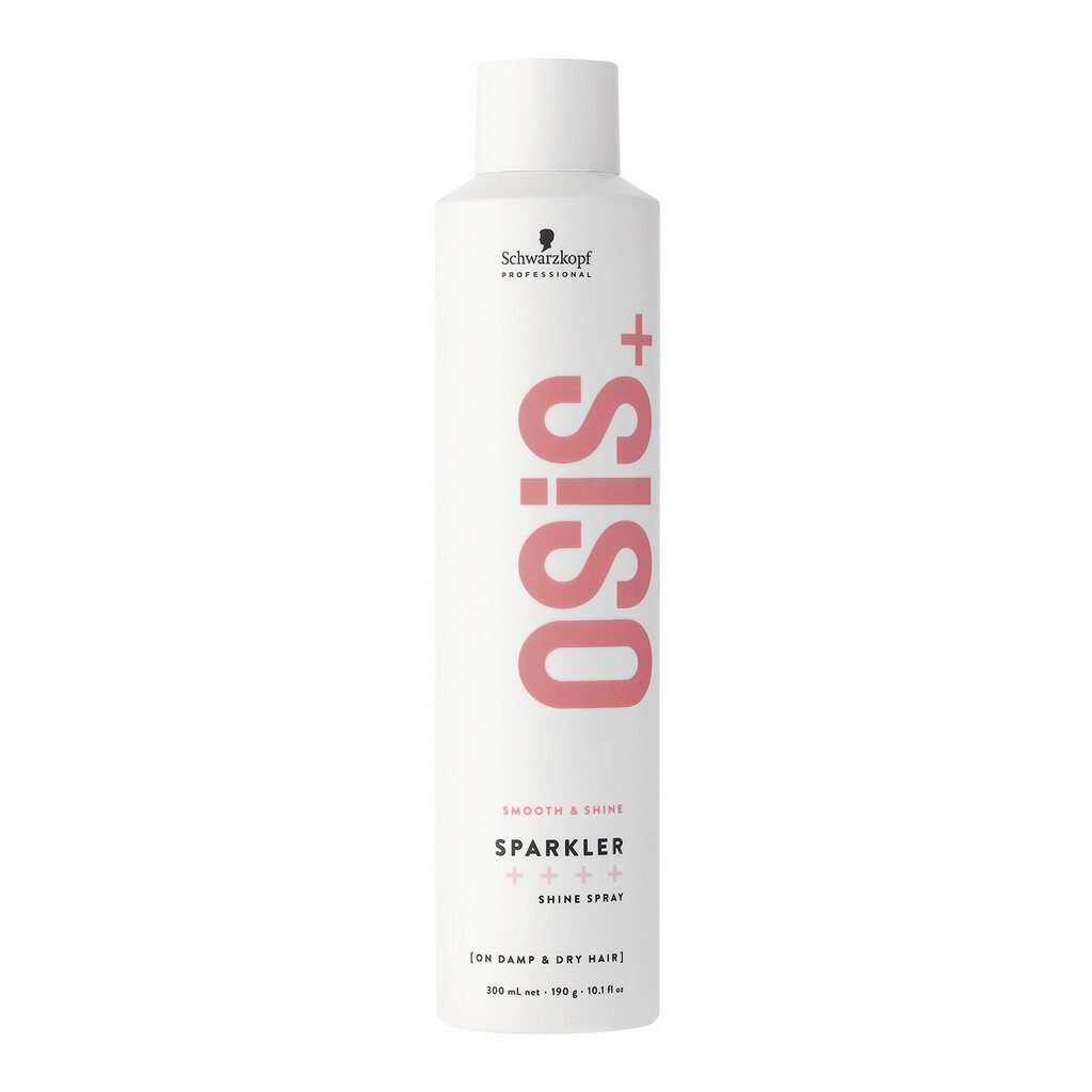 Läikesprei Schwarzkopf Professional OSiS+ Sparkler, 300 ml цена и информация | Viimistlusvahendid juustele | kaup24.ee