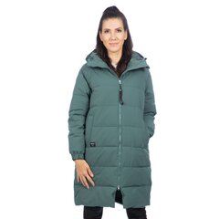 Зимнее женское пальто Icepeak ADATA, зеленое цена и информация | Женские куртки | kaup24.ee