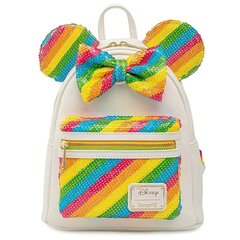 Seljakott Loungefly Disney Minnie Rainbow 26cm hind ja info | Spordikotid, seljakotid | kaup24.ee