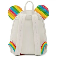 Seljakott Loungefly Disney Minnie Rainbow 26cm hind ja info | Spordikotid, seljakotid | kaup24.ee