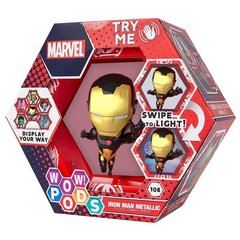 ВАУ! Золотая металлическая светодиодная фигурка POD Marvel Iron Man цена и информация | Развивающий мелкую моторику - кинетический песок KeyCraft NV215 (80 г) детям от 3+ лет, бежевый | kaup24.ee