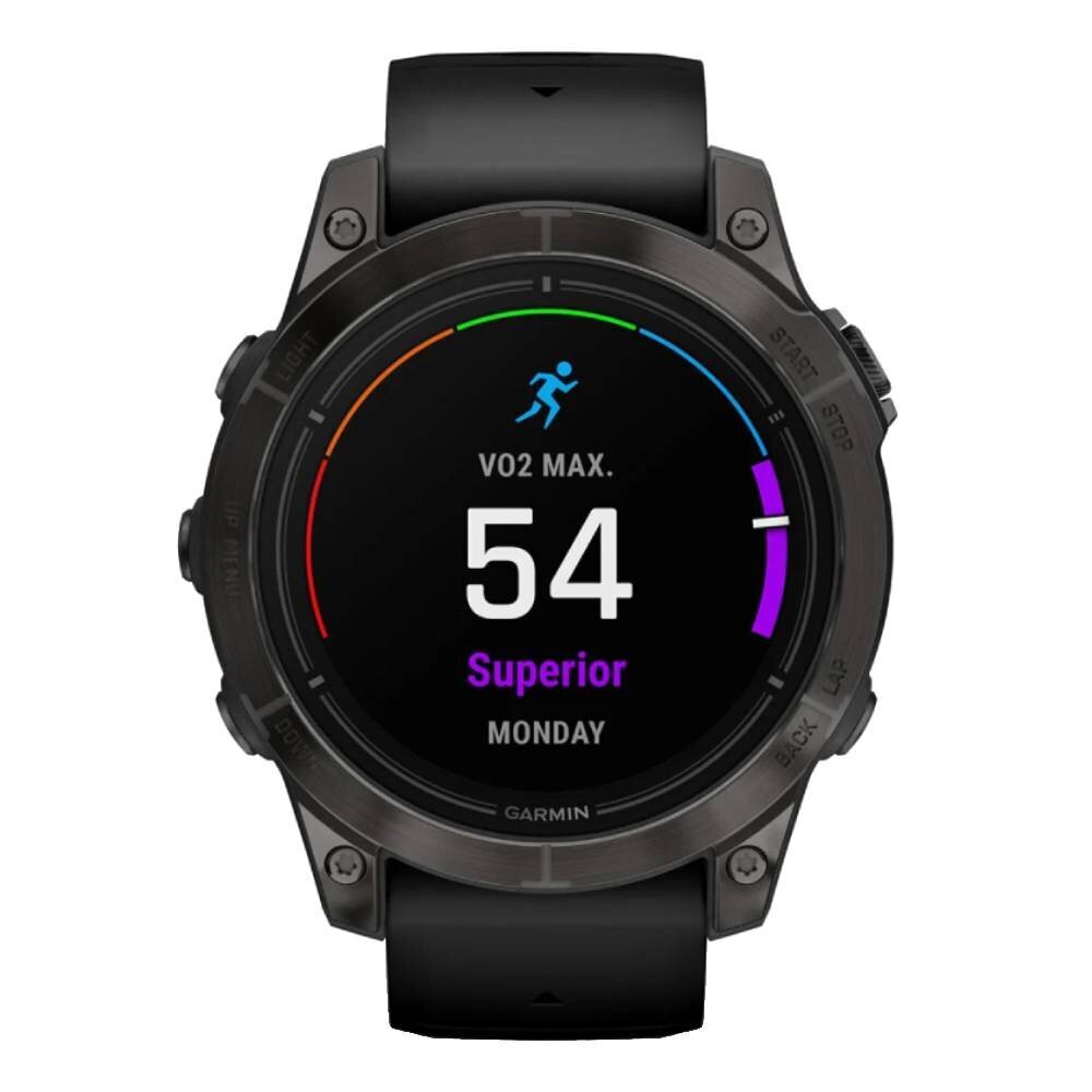 Garmin epix Pro Gen 2 Sapphire Carbon Gray DLC Titanium/Black 47mm hind ja info | Nutikellad (smartwatch) | kaup24.ee