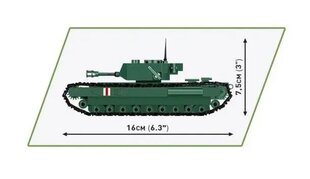 Klotsid HC II Maailmasõja Churchill MK.IV 315 elementi hind ja info | Klotsid ja konstruktorid | kaup24.ee