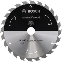 Пильный диск Bosch Standard, 160 мм цена и информация | Шлифовальные машины | kaup24.ee