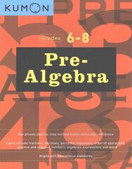 Pre-Algebra Workbook Grades 6-8 цена и информация | Книги для подростков и молодежи | kaup24.ee