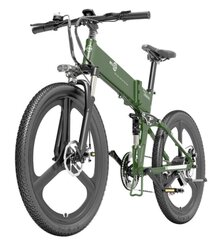 Elektrijalgratas Bezior X500 Pro, roheline, 500W, 10,4Ah hind ja info | Elektrirattad | kaup24.ee