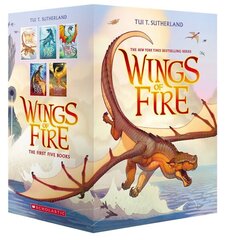 Wings of Fire The Dragonet Prophecy (Box set) цена и информация | Книги для подростков и молодежи | kaup24.ee