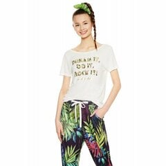 Naiste T-särk Desigual Rock It цена и информация | Женские футболки | kaup24.ee