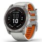 Garmin fēnix® 7X Pro Sapphire Solar Titanium/Fog Gray/Ember Orange 51mm hind ja info | Nutikellad (smartwatch) | kaup24.ee