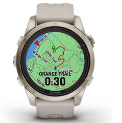 Garmin fēnix® 7S Pro Sapphire Solar Soft Gold/Light Sand hind ja info | Nutikellad (smartwatch) | kaup24.ee