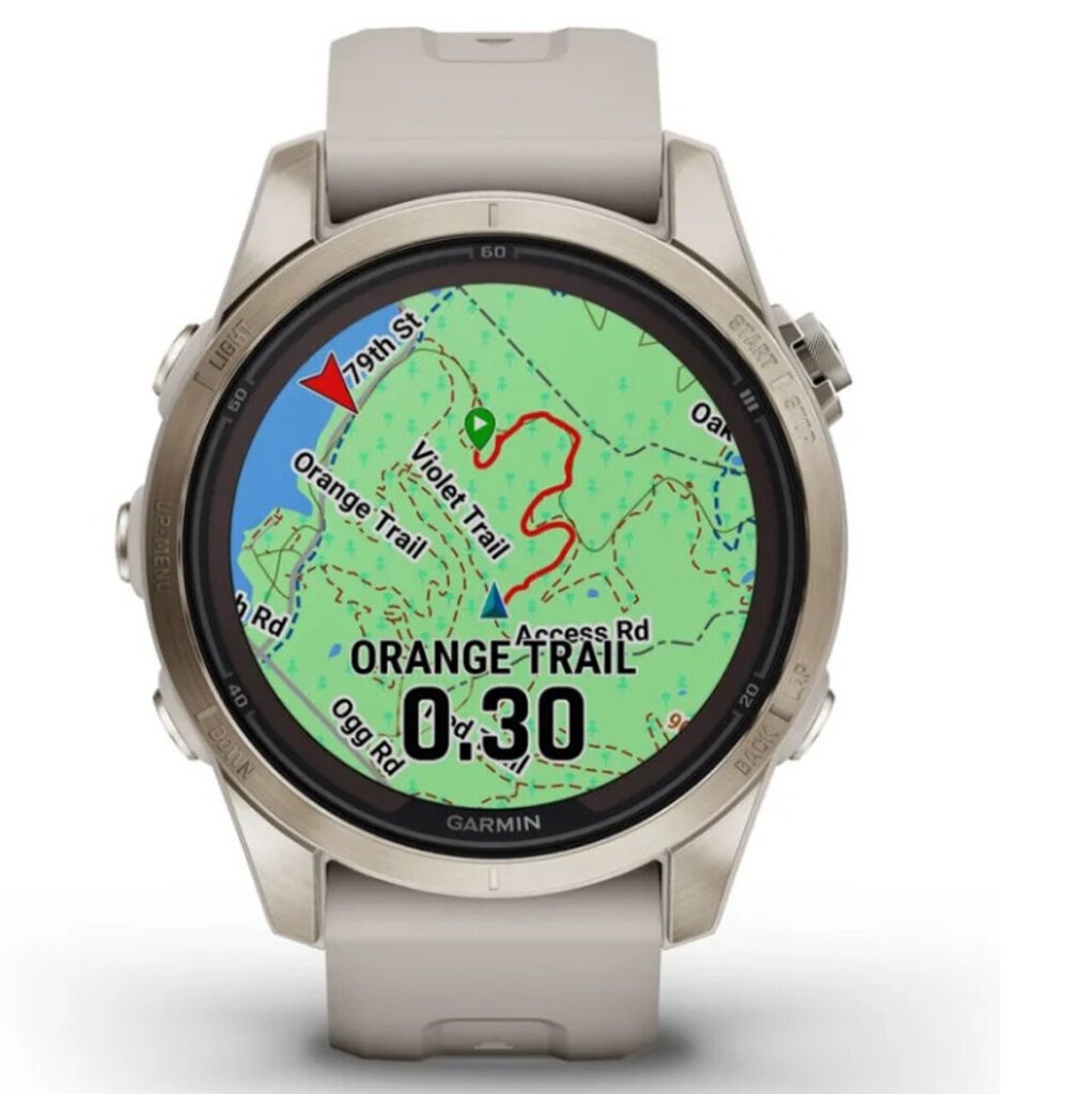 Garmin fēnix® 7S Pro Sapphire Solar Soft Gold/Light Sand 42mm цена и информация | Nutikellad (smartwatch) | kaup24.ee