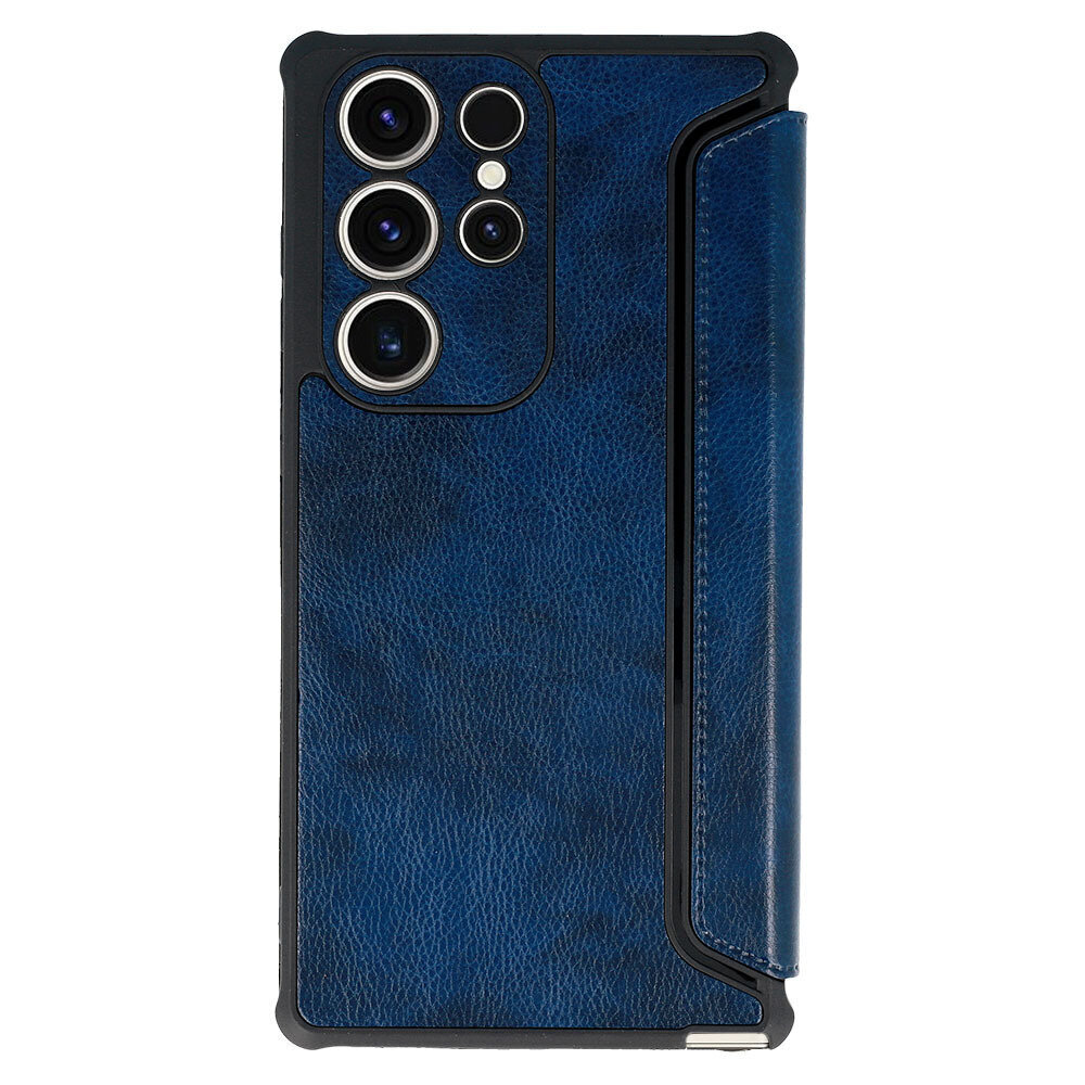 Telefoniümbris RAZOR Leather - Samsung Galaxy S23, sinine цена и информация | Telefoni kaaned, ümbrised | kaup24.ee