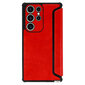 Telefoniümbris RAZOR Leather - Samsung Galaxy S23, punane hind ja info | Telefoni kaaned, ümbrised | kaup24.ee