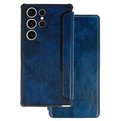 Telefoniümbris RAZOR Leather - Samsung Galaxy S23 Ultra, sinine цена и информация | Чехлы для телефонов | kaup24.ee