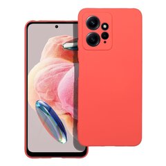 Telefoniümbris Silicone - Xiaomi Redmi Note 12 4G, oranž hind ja info | Telefoni kaaned, ümbrised | kaup24.ee