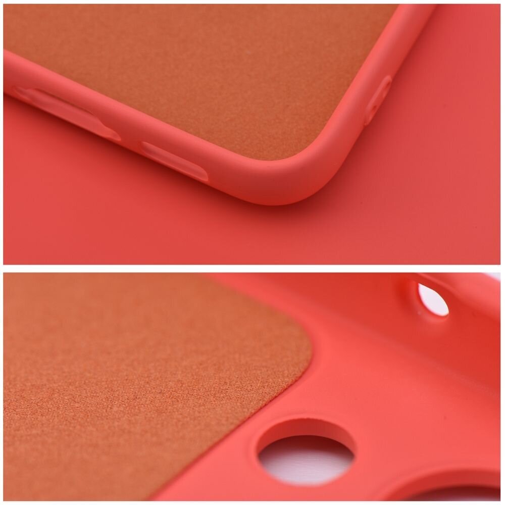 Telefoniümbris Silicone - Xiaomi Redmi Note 12 4G, oranž hind ja info | Telefoni kaaned, ümbrised | kaup24.ee