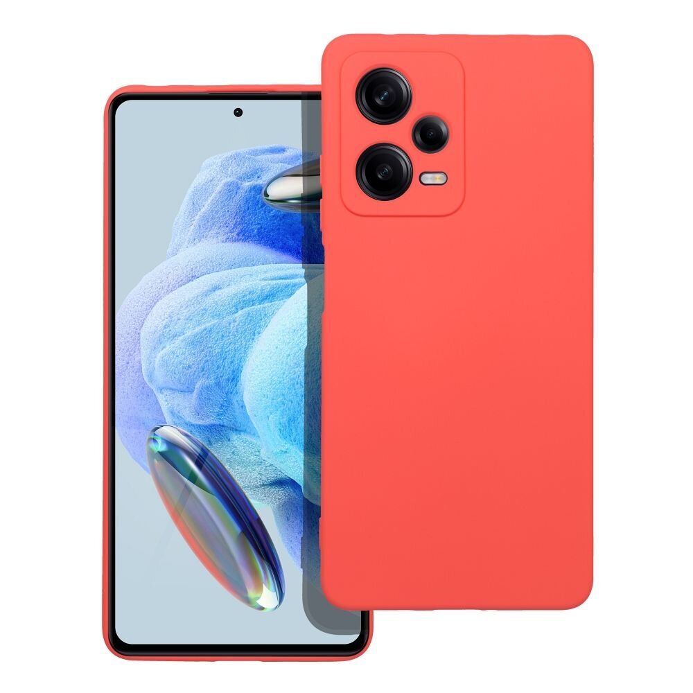 Telefoniümbris Silicone - Xiaomi Redmi Note 12 Pro+ 5G, oranž hind ja info | Telefoni kaaned, ümbrised | kaup24.ee