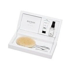 Щетка для волос BALMAIN HAIR Silver Spa Brush, серебристая цена и информация | Расчески, щетки для волос, ножницы | kaup24.ee